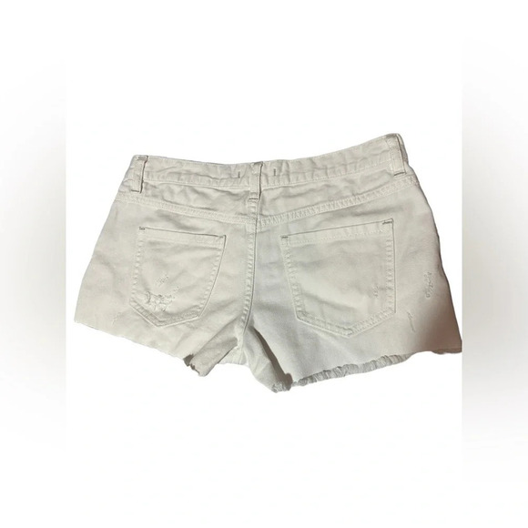 Free People White Shorts size 26 Spring Summer - Picture 3 of 6